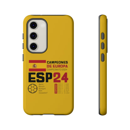 Spain's 2024 Euro Cup Victory - Premium Tough Phone Cases