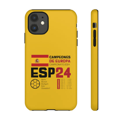 Spain's 2024 Euro Cup Victory - Premium Tough Phone Cases