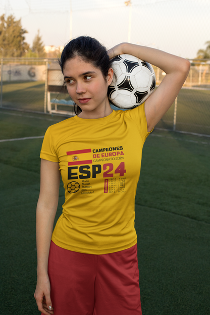 Spain's 2024 Euro Cup Champions - Unisex Iconic T-Shirt